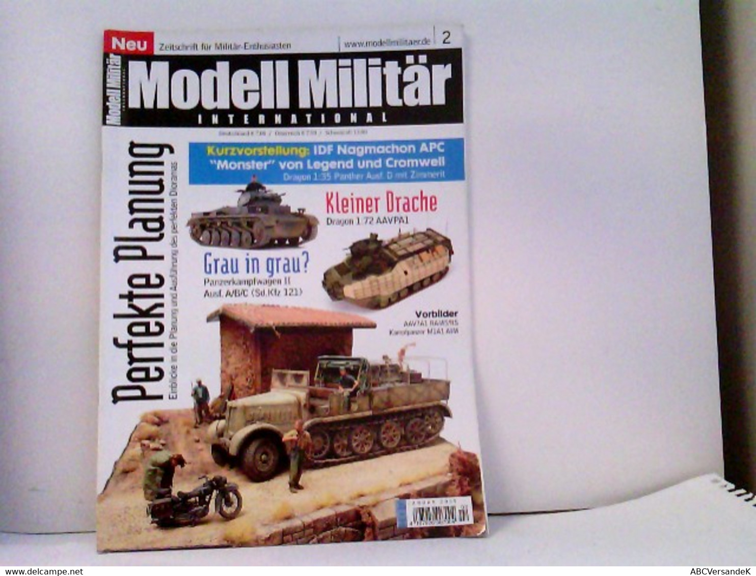 Modell Militär International 2 Januar 2009 - Perfekte Planung Diorama U.a. - Polizie & Militari