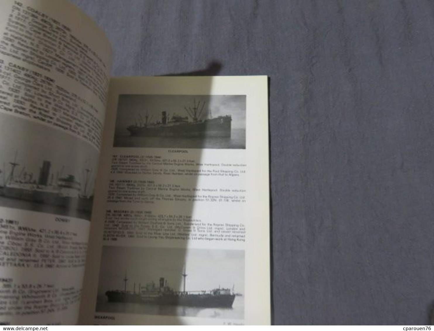 Livre Bateaux Transport Maritime The Ropner Fleet 1874-1974.   A Short History Of H Hogarth & Sons Ltd (Baron Line) And - 1950-Heden