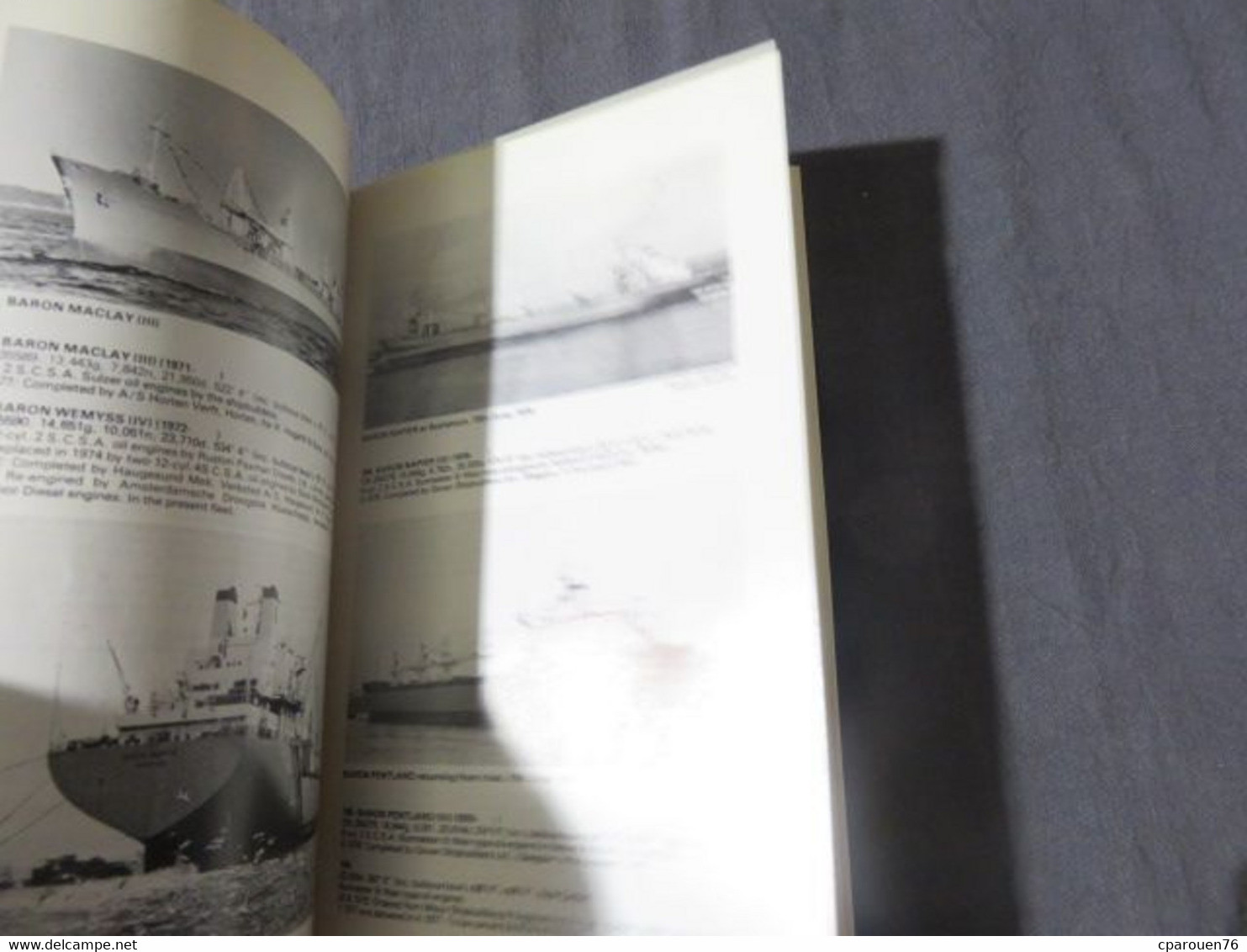 Livre Bateaux Transport Maritime H. Hogarth & Sons Limited, Baron Line A.A. McAlister, Leonard Gray - 1950-Maintenant