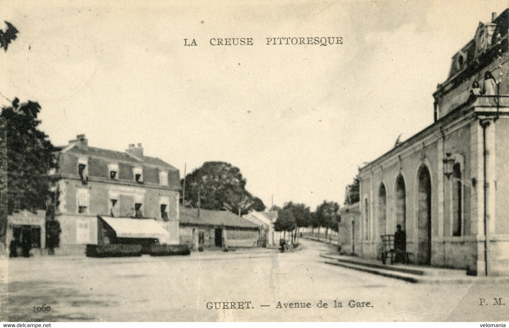 S7719 Cpa 23 Guéret - Avenue De La Gare - Guéret
