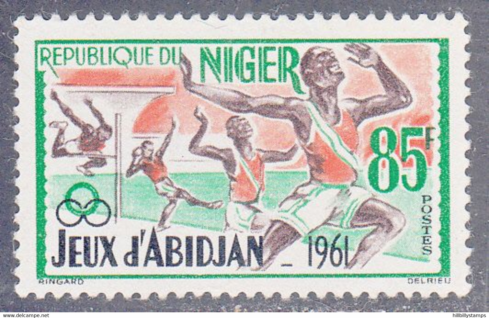 NIGER  SCOTT NO 111  USED   YEAR  1962 - Used Stamps