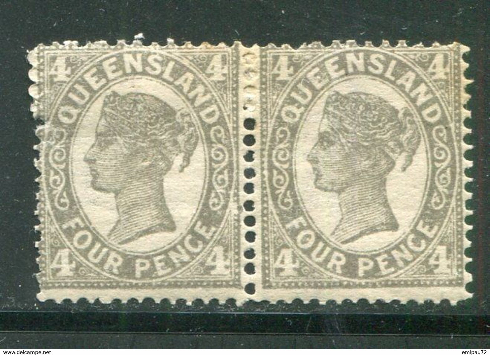 QUEENSLAND- Y&T N°98- Neuf Avec Charnière * En Paire - Mint Stamps