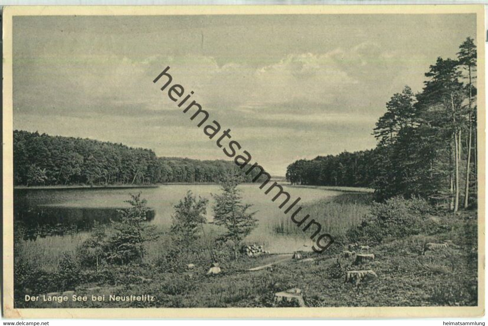 Der Lange See Bei Neustrelitz - Verlag Hermann Marre Berlin-Tempelhof - Neustrelitz