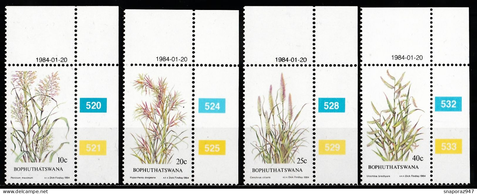 1984 Bophuthatatswana Indigenous Herbs (2) MNH** Ab109 - Vegetables