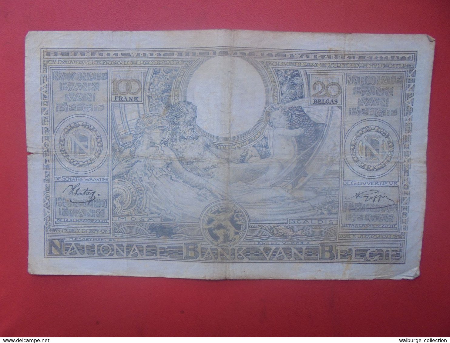 BELGIQUE 100 FRANCS 31-7-41 Circuler (B.18) - 100 Francs & 100 Francs-20 Belgas