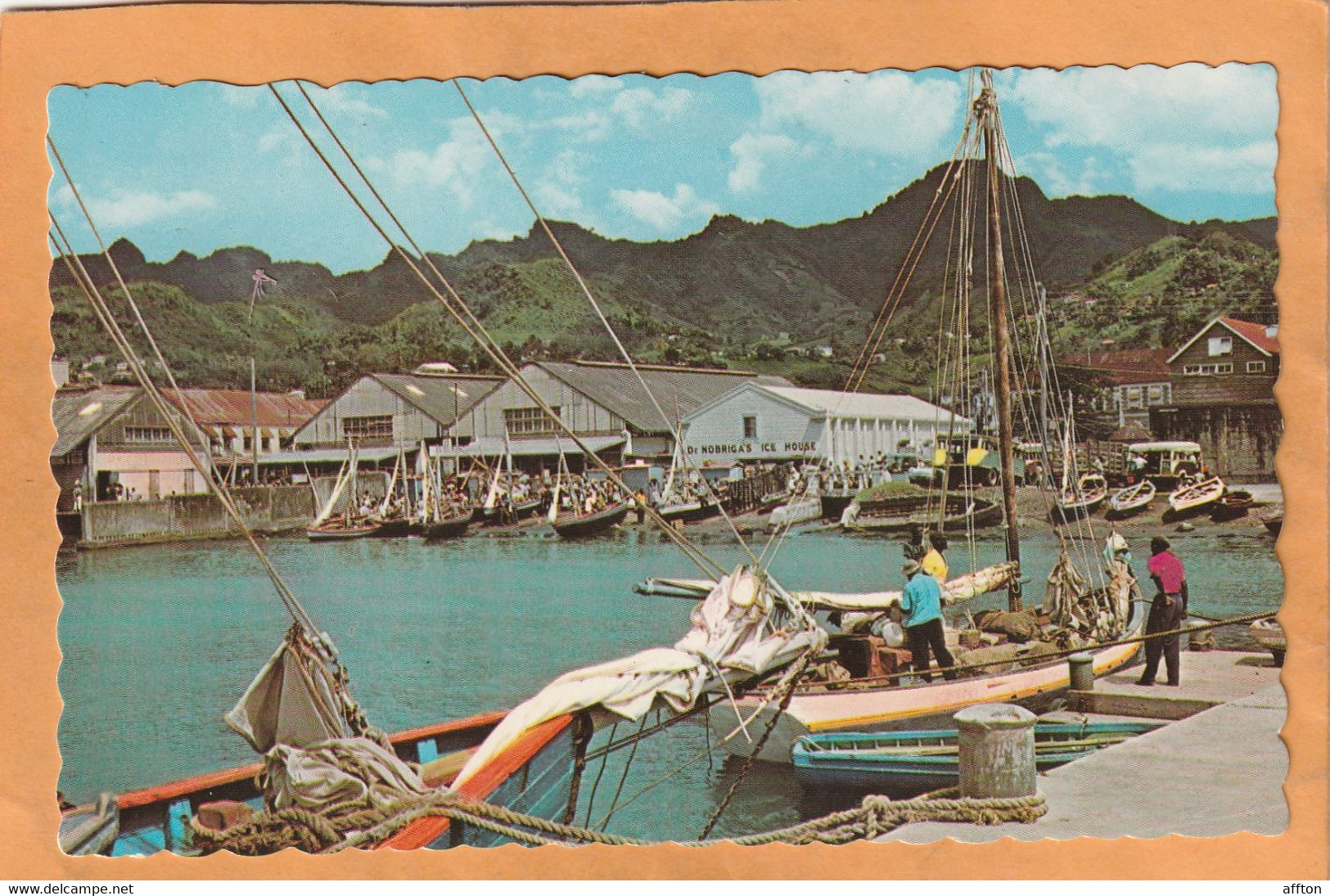 Saint Vincent Old Postcard - St. Vincent Und Die Grenadinen