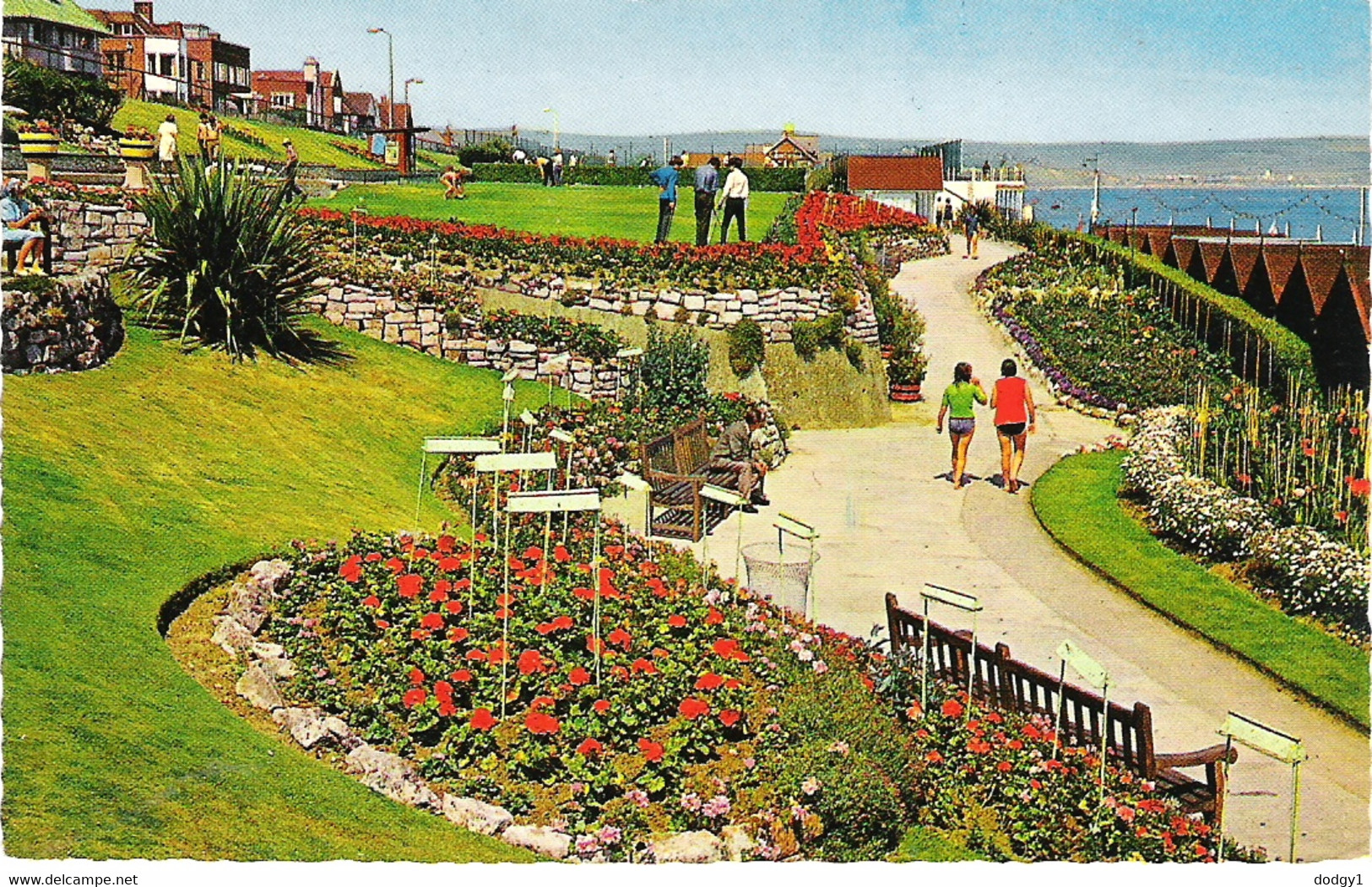 GREENHILL GARDENS, WEYMOUTH, DORSET, ENGLAND. UNUSED POSTCARD. Gv5 - Weymouth