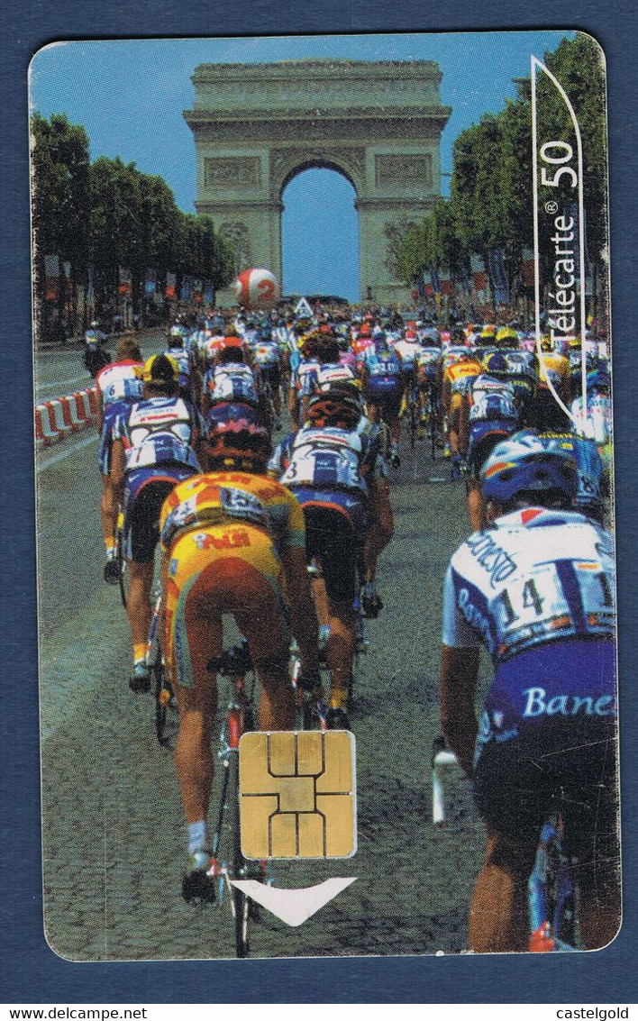 FRANCE TELECARTE 50 UNITES TOUR DE FRANCE Du 7 Au 29 JUILLET 2001 750 000 Ex - 2001