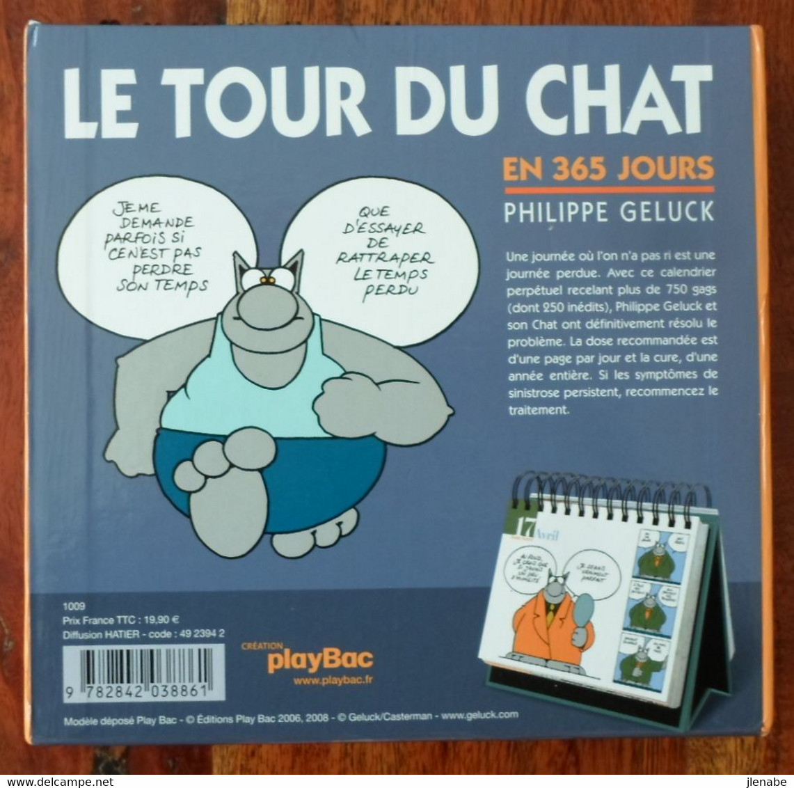 Calendrier Perpétuel Le Chat De Gelück - Agende & Calendari