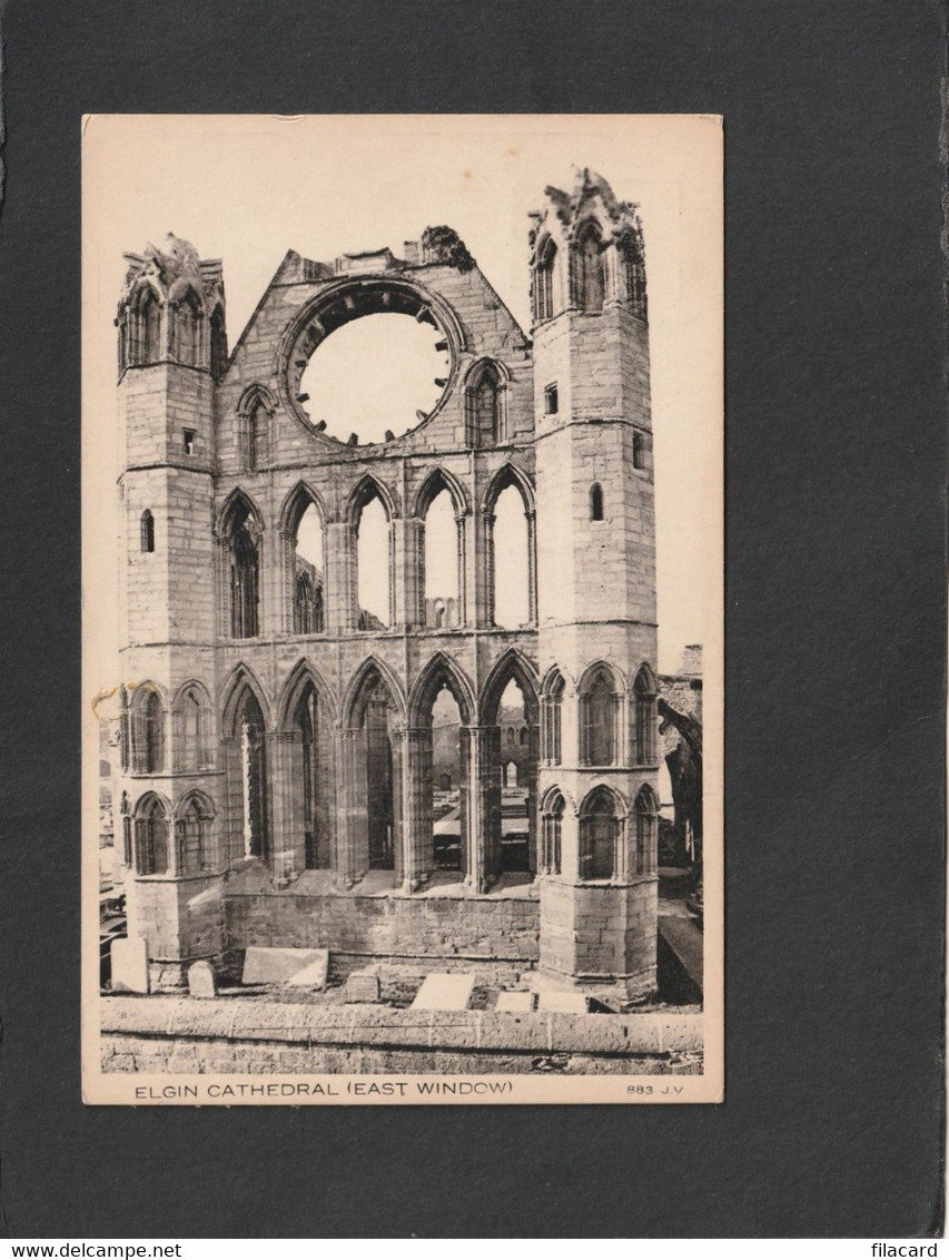 110231        Regno  Unito,    Elgin  Cathedral,  East  Window,  NV(scritta) - Moray