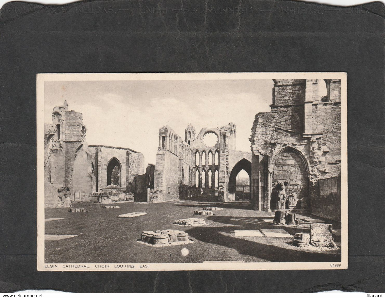 110233        Regno  Unito,    Elgin  Cathedral,   Choir   Looking  East,   NV(scritta) - Moray
