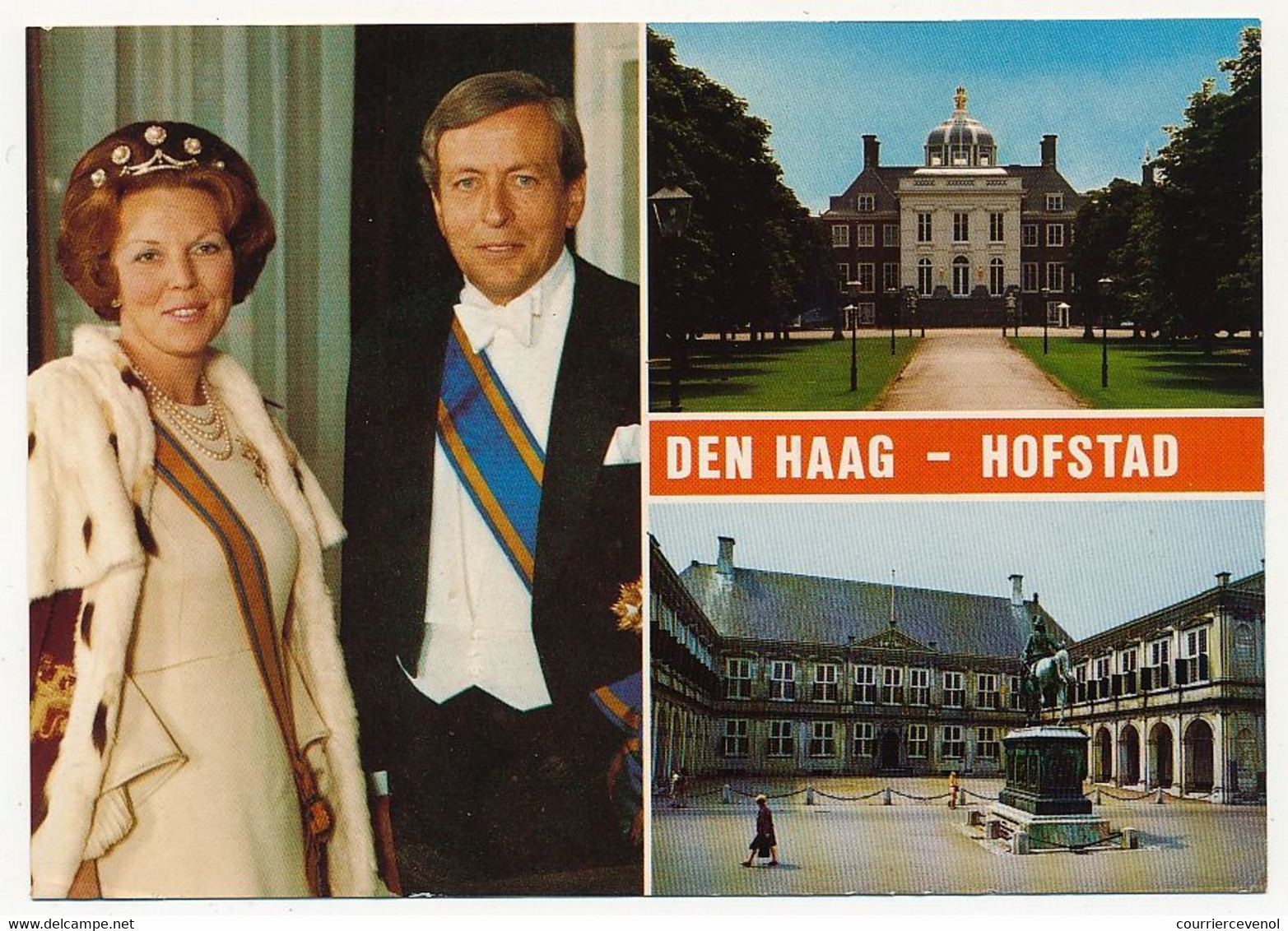 4 CPM - PAYS-BAS - Famille Royale Princesse Juliana, Reine Béatrix - Königshäuser