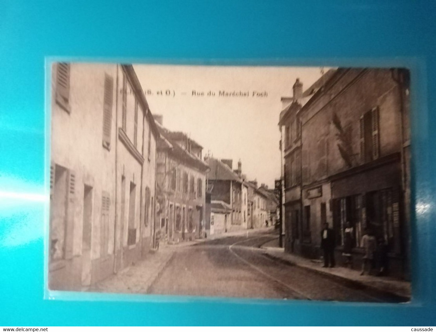 78 - FLINS - Rue Du Maréchal Foch - Tabac - Flins Sur Seine