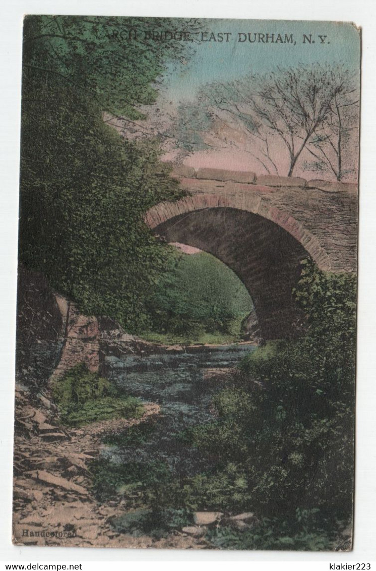 Arch Bridge, East Durham, N.Y. Year 1913 - Central Park