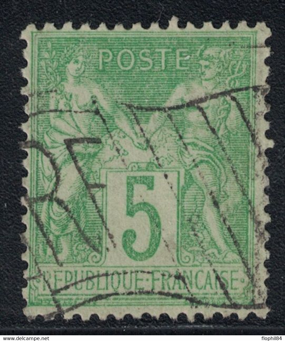 SAGE -  DRAPEAU - RF - SUR 5c N°102. - Altri & Non Classificati