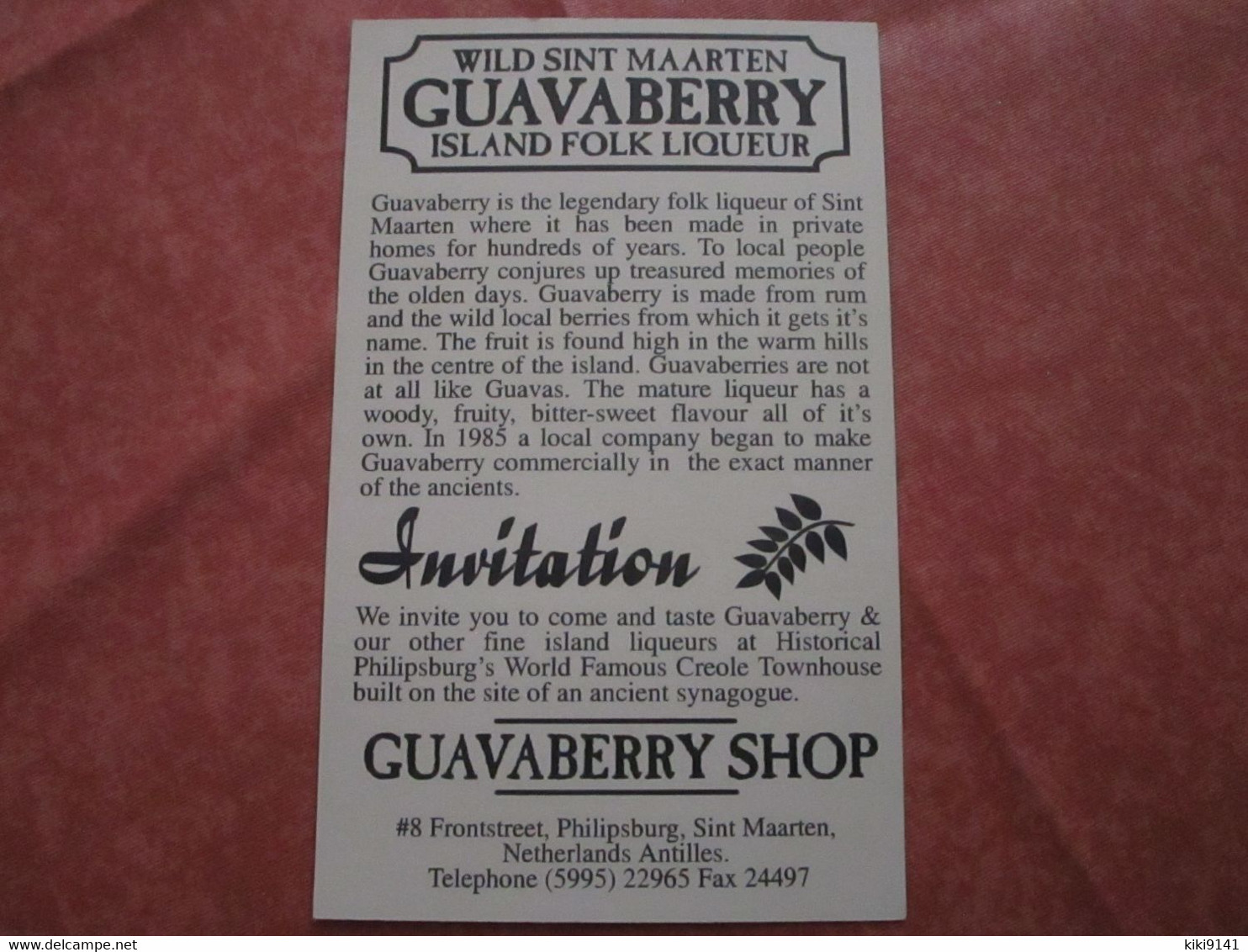 GUAVABERRY SHOP - #8 Frontstreet, PHILIPSBURG - Saint-Martin