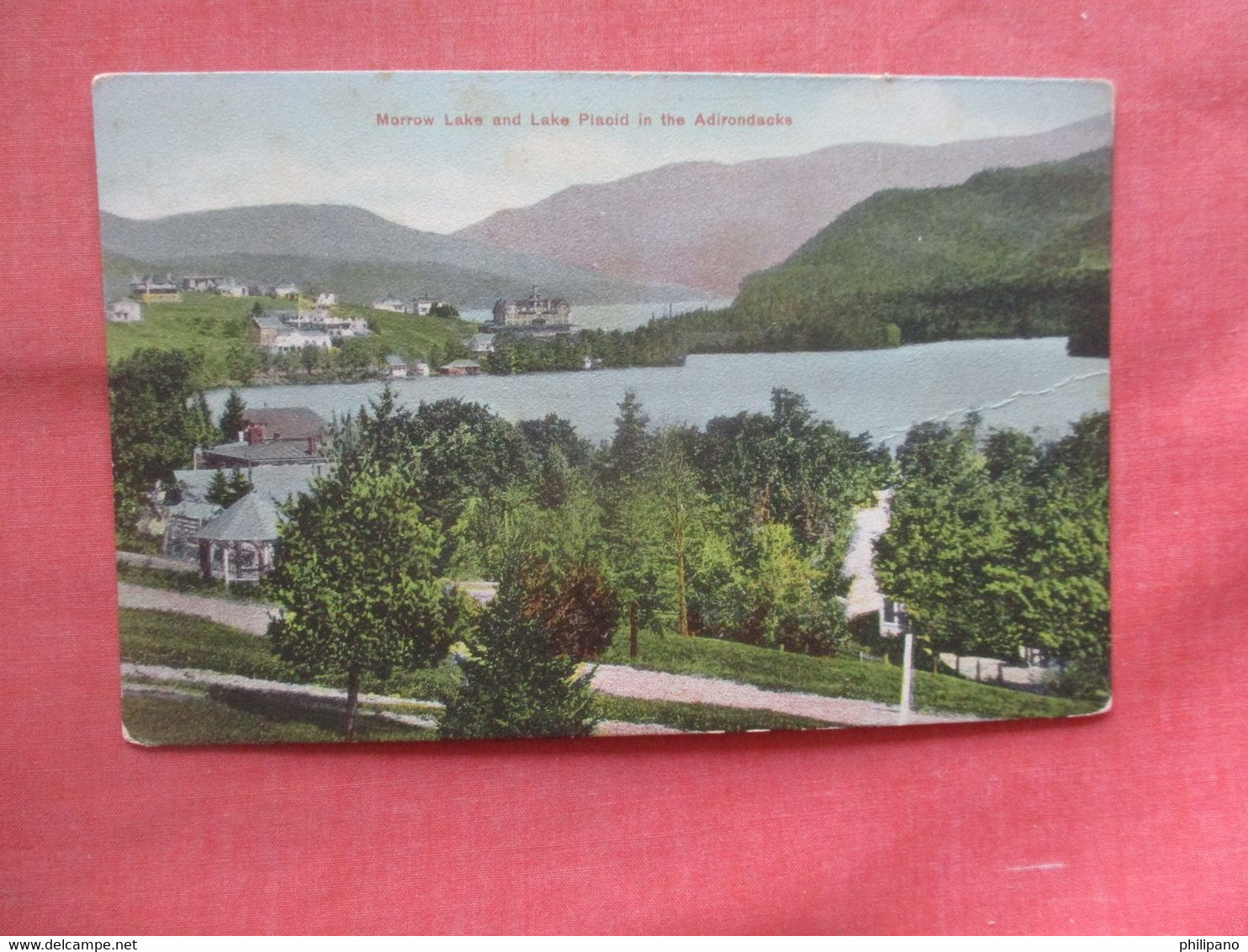 Morrow Lake  & Lake Placid In The  Adirondack  - New York >       Ref 5515 - Adirondack