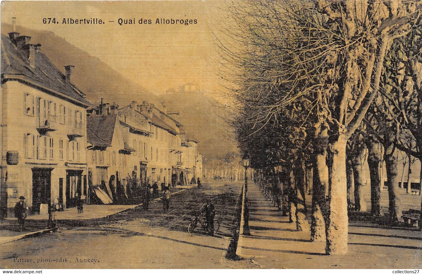 73-ALBERTVILLE- QUAI DES ALLOBROGES - Albertville