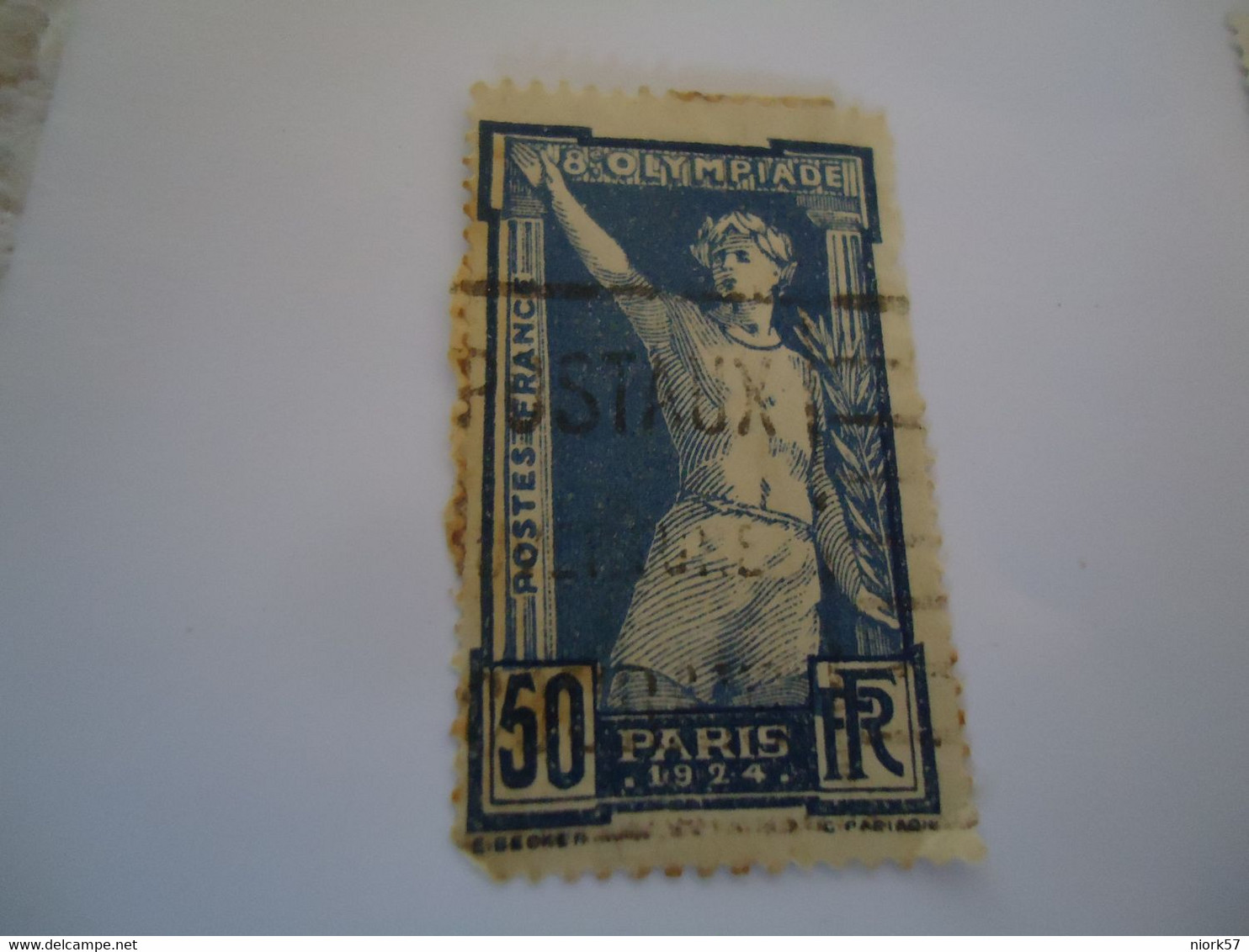 FRANCE   USED STAMPS   OLYMPIC GAMES  PARIS  1924 - Sommer 1924: Paris