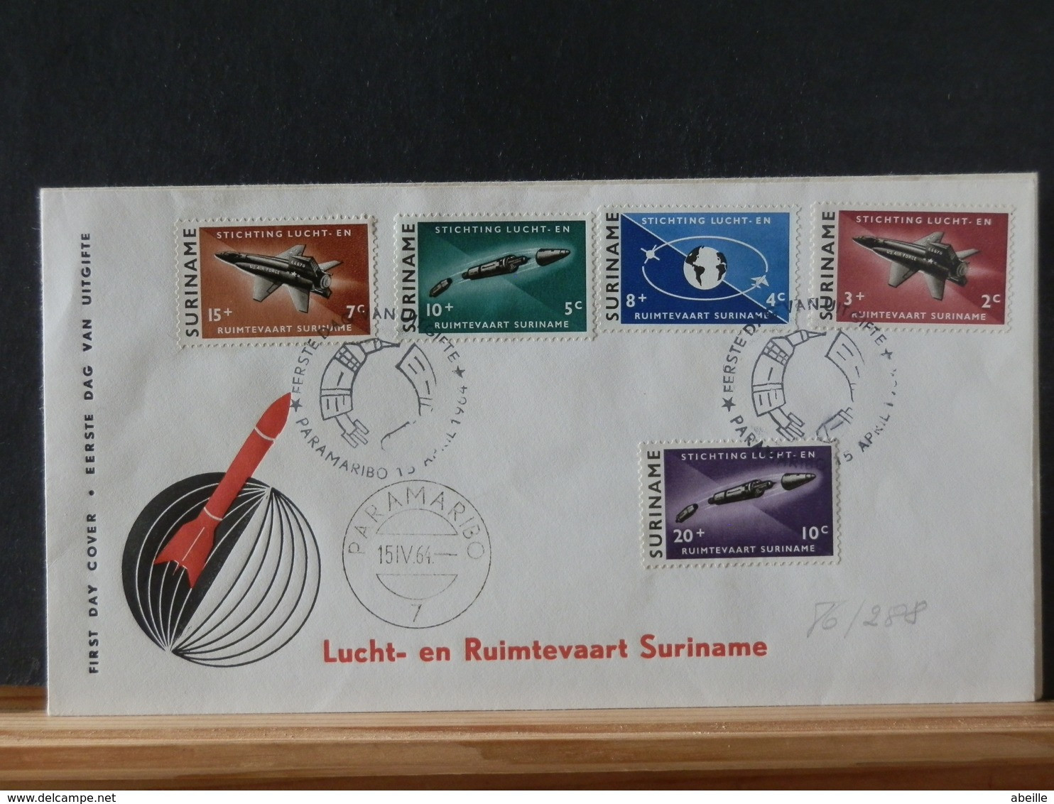 86/288   FDC   SURINAME - América Del Sur