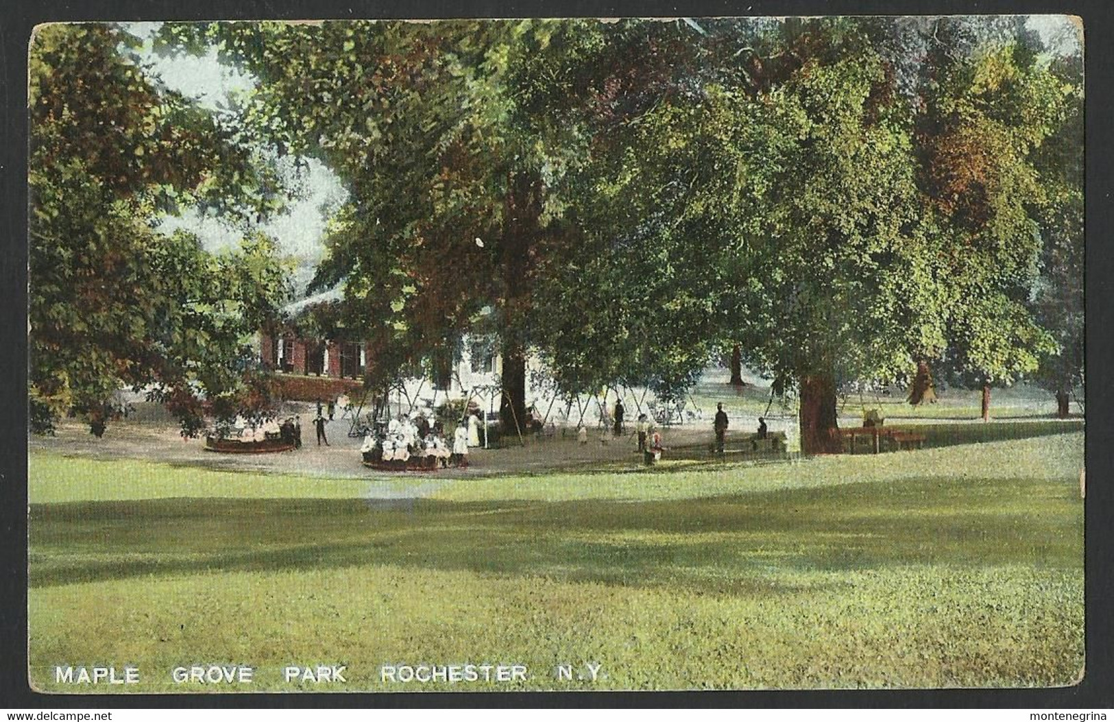 MAPLE GROVE Park - ROCHESTER - Ed. C. Leighton Co. Old Postcard  (see Sales Conditions) 05178 - Rochester