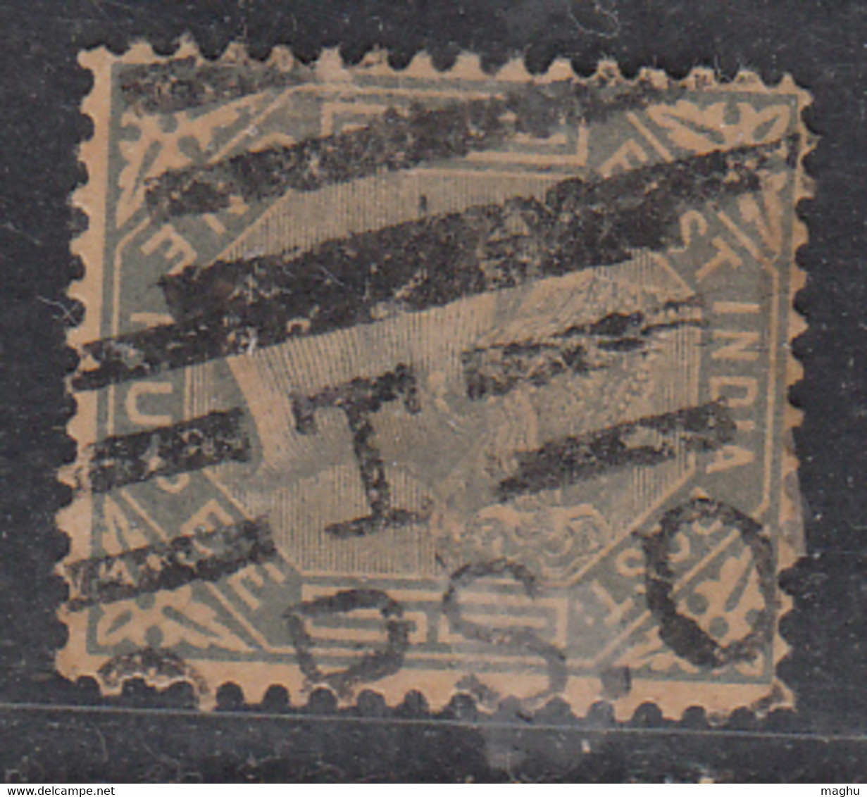 T.C.P.S.O. Travelling TPO / Cooper T 21d, Renouf, Christopher 41B/ British East India Used, Early Indian Cancellations - 1854 Compagnia Inglese Delle Indie