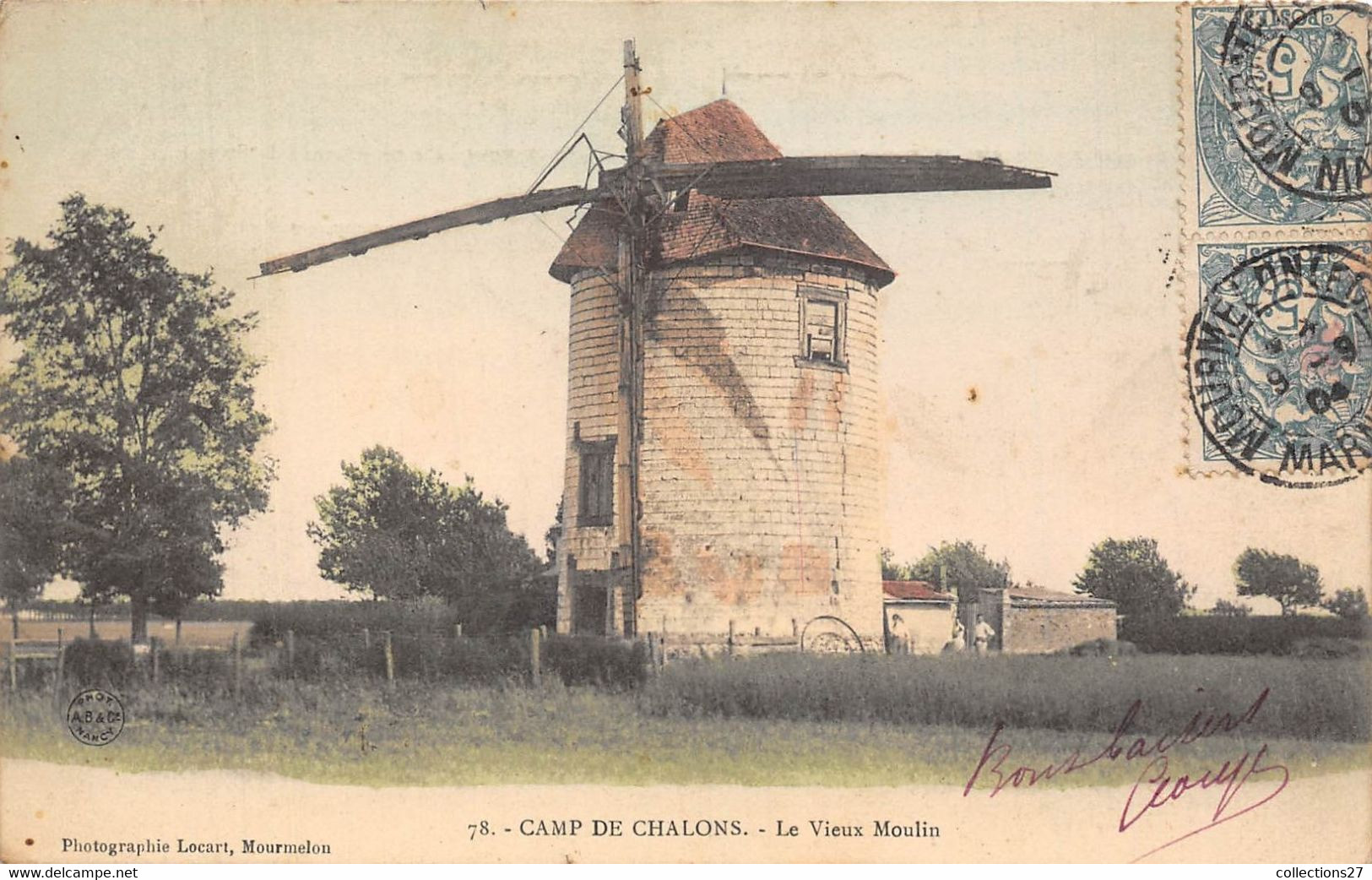 51-CAMP DE CHALONS- LE VIEUX MOULIN - Camp De Châlons - Mourmelon