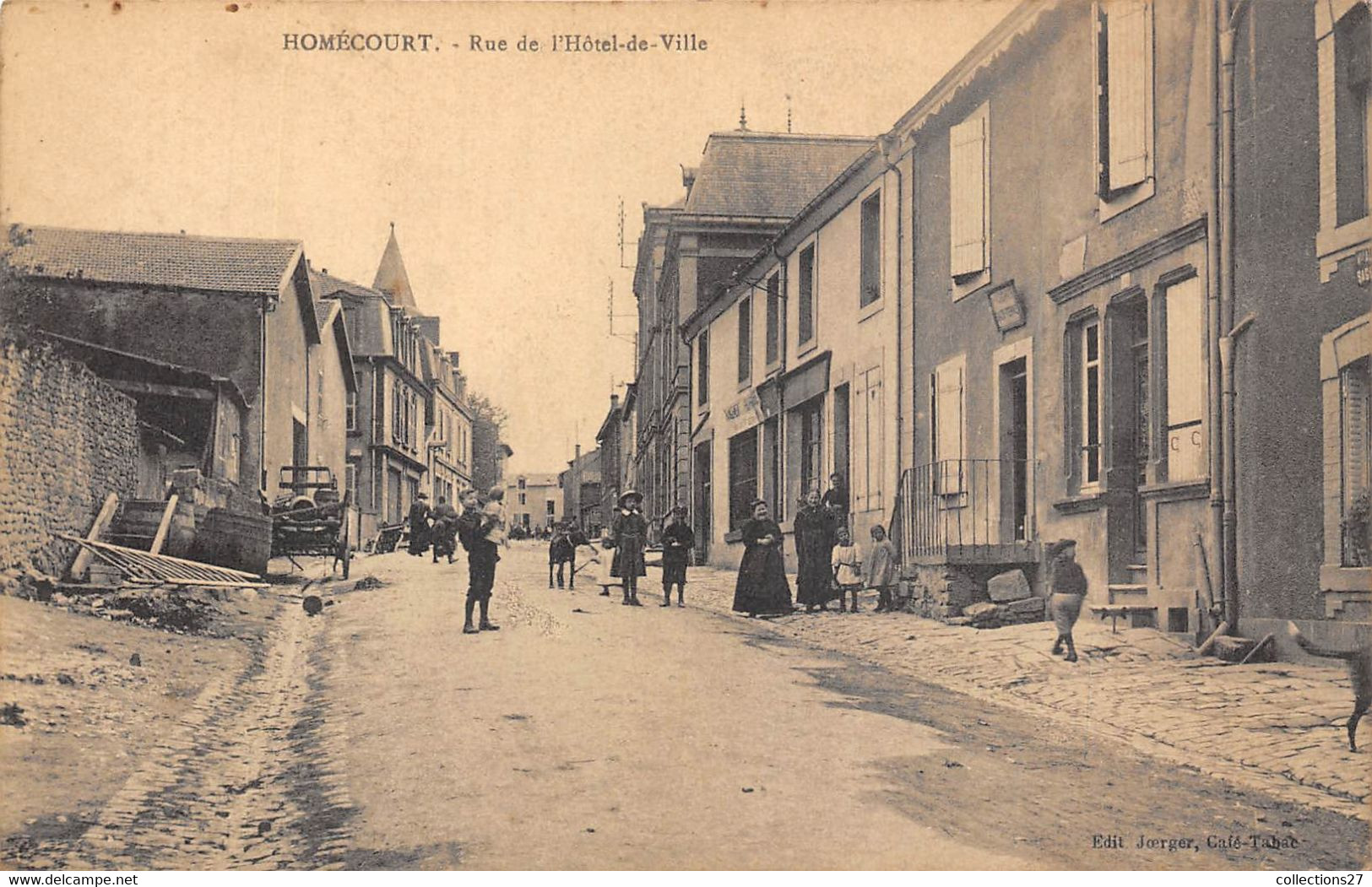 54-HOMECOURT-RUE DE L'HÔTEL DE VILLE - Homecourt