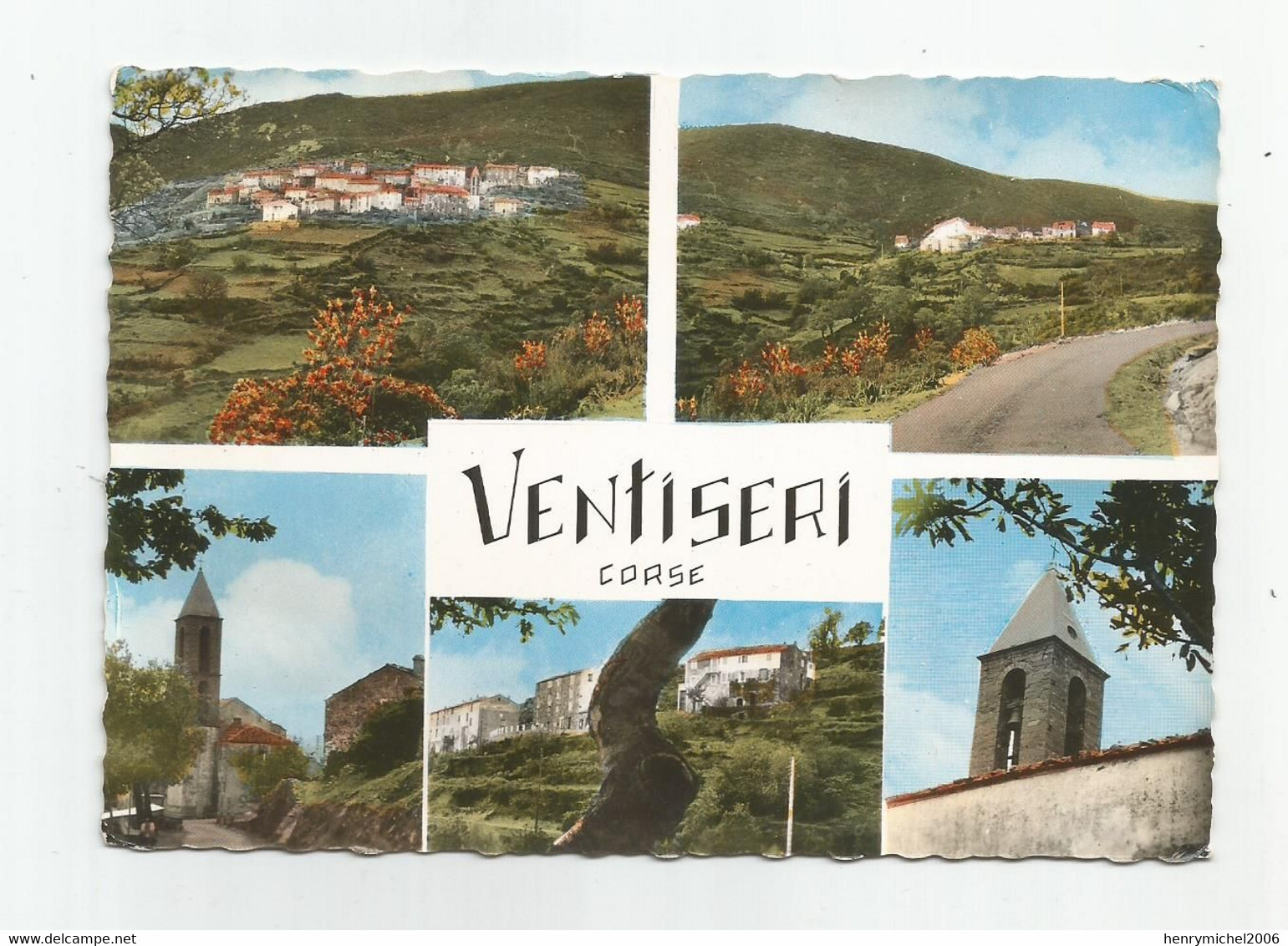 Corse Ventiseri Multi Vues Cachet Bastia Ed Sud Est Yvan Tavernese Marseille - Other & Unclassified