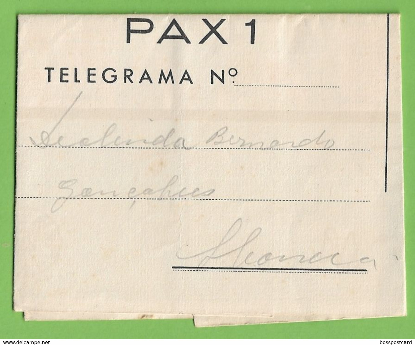 História Postal - Filatelia - Telegrama - Telegram - Natal - Christmas - Noel - Philately  - Portugal - Covers & Documents