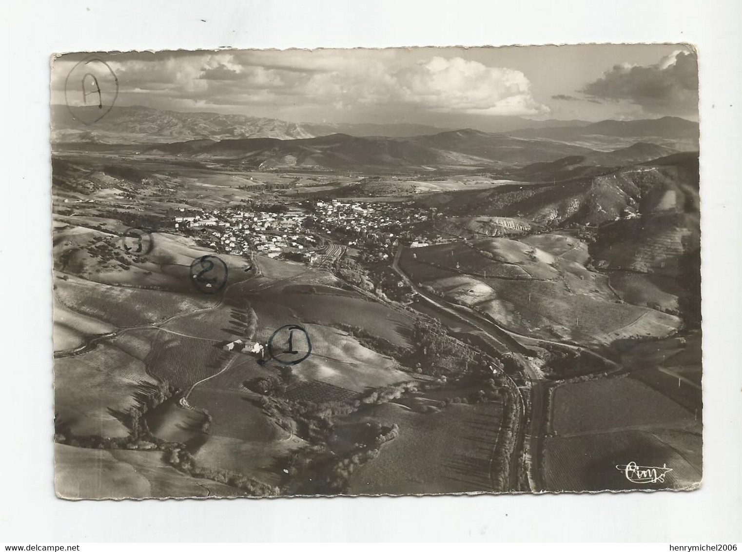 Algérie Menerville (alger) Vue Panoramique Aérienne - Algerien