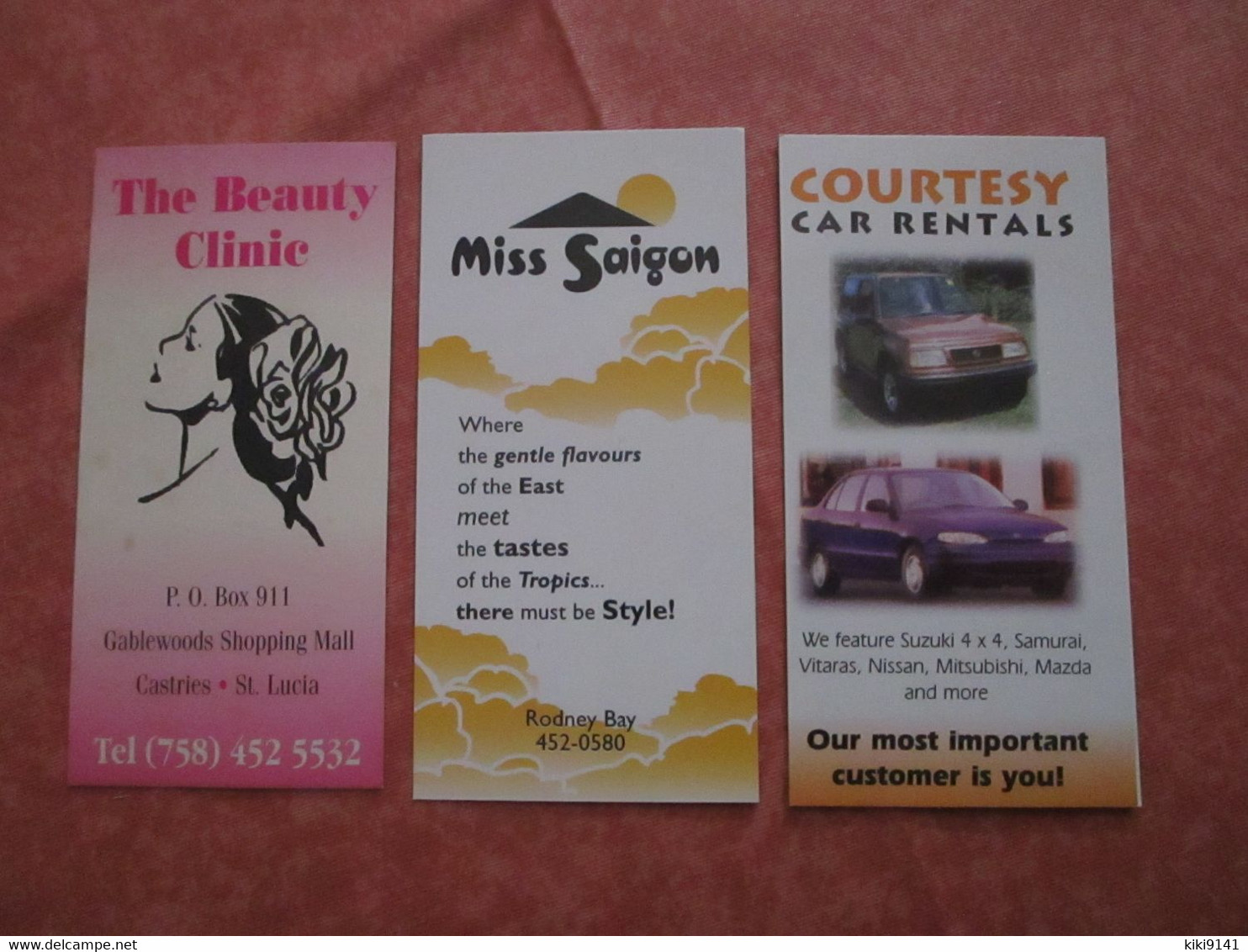 3 Publicités Locales - Saint Lucia