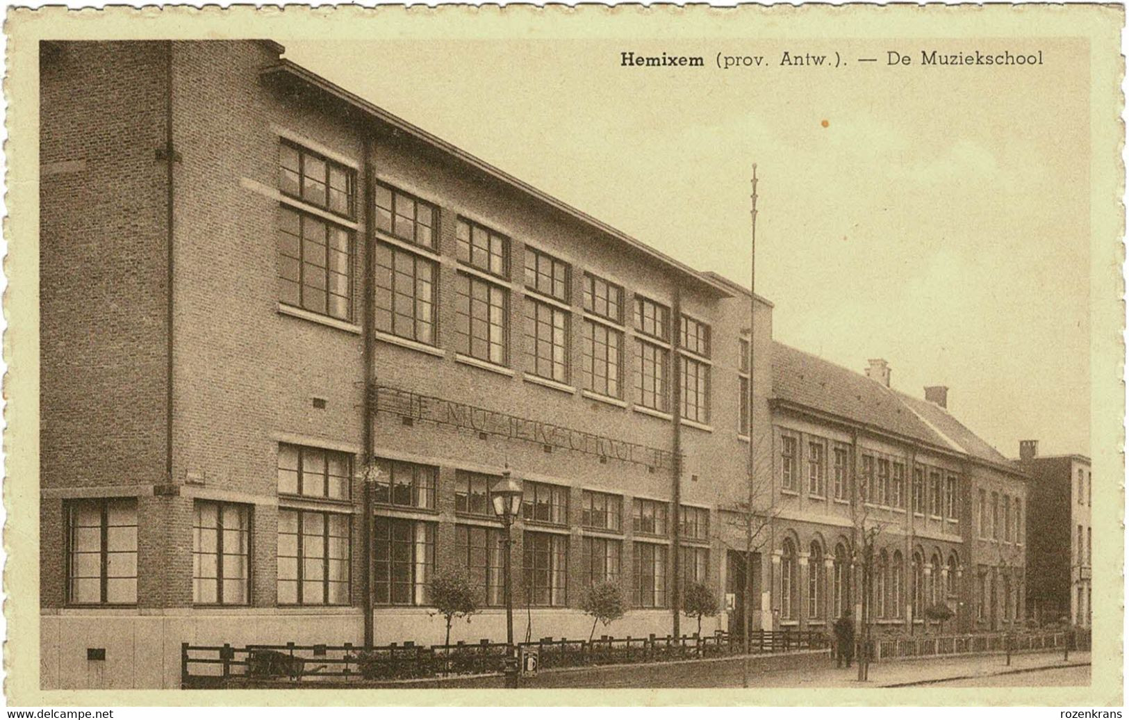 Hemixem Hemiksem Antwerpen De Muziekschool (In Zeer Goede Staat) - Hemiksem