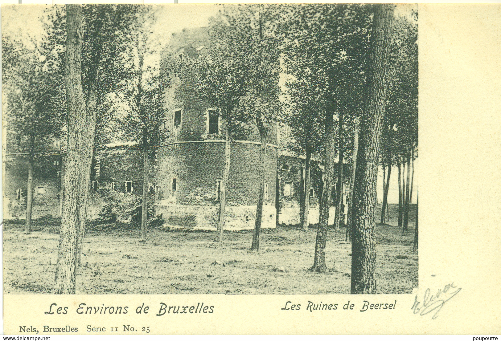 Les Environs De Bruxelles. BEERSEL. Les Ruines De Beersel. Edit. Nels, Série 11, N° 25 - Beersel