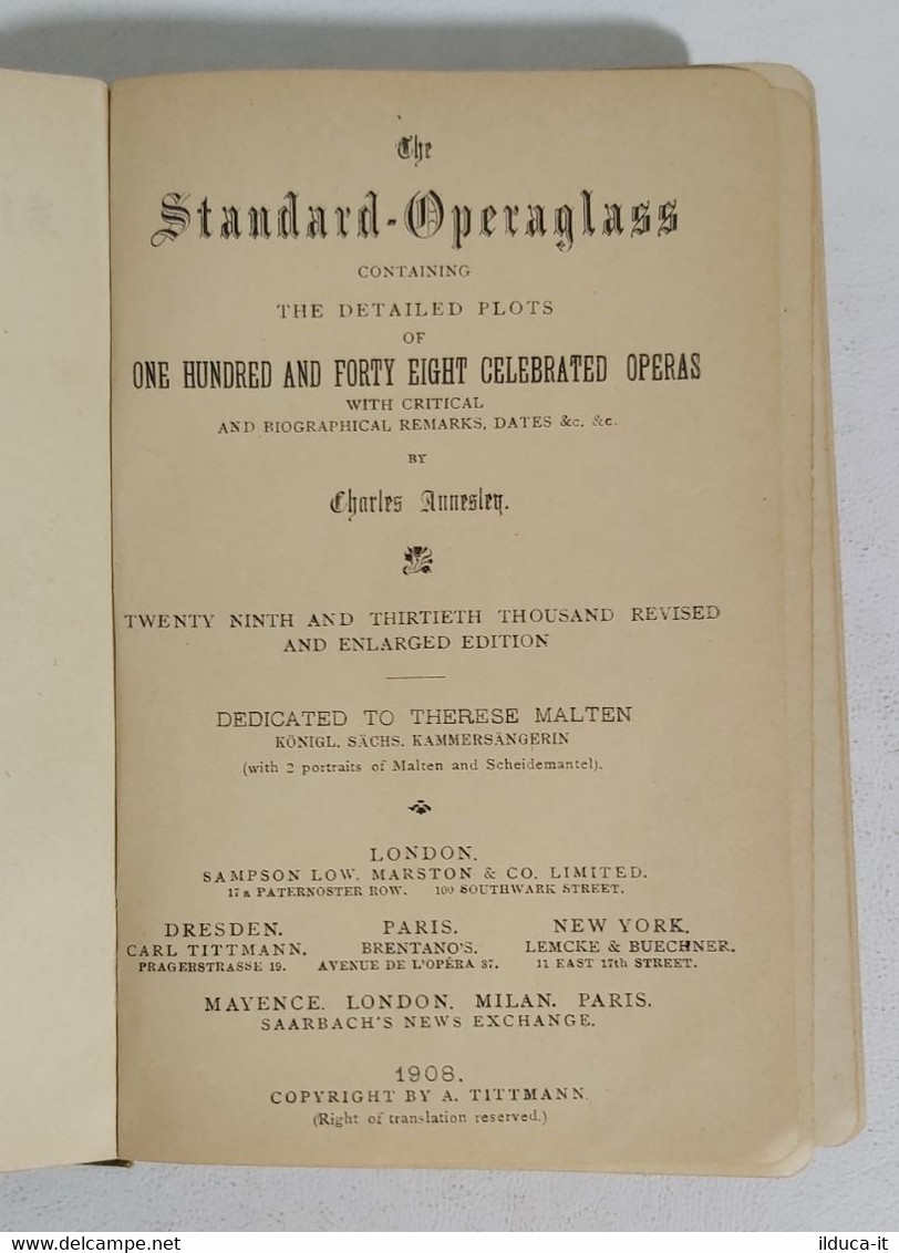 I103832 Charles Annesley - The Standard Operaglass - A. Tittmann 1908 - 1900-1949