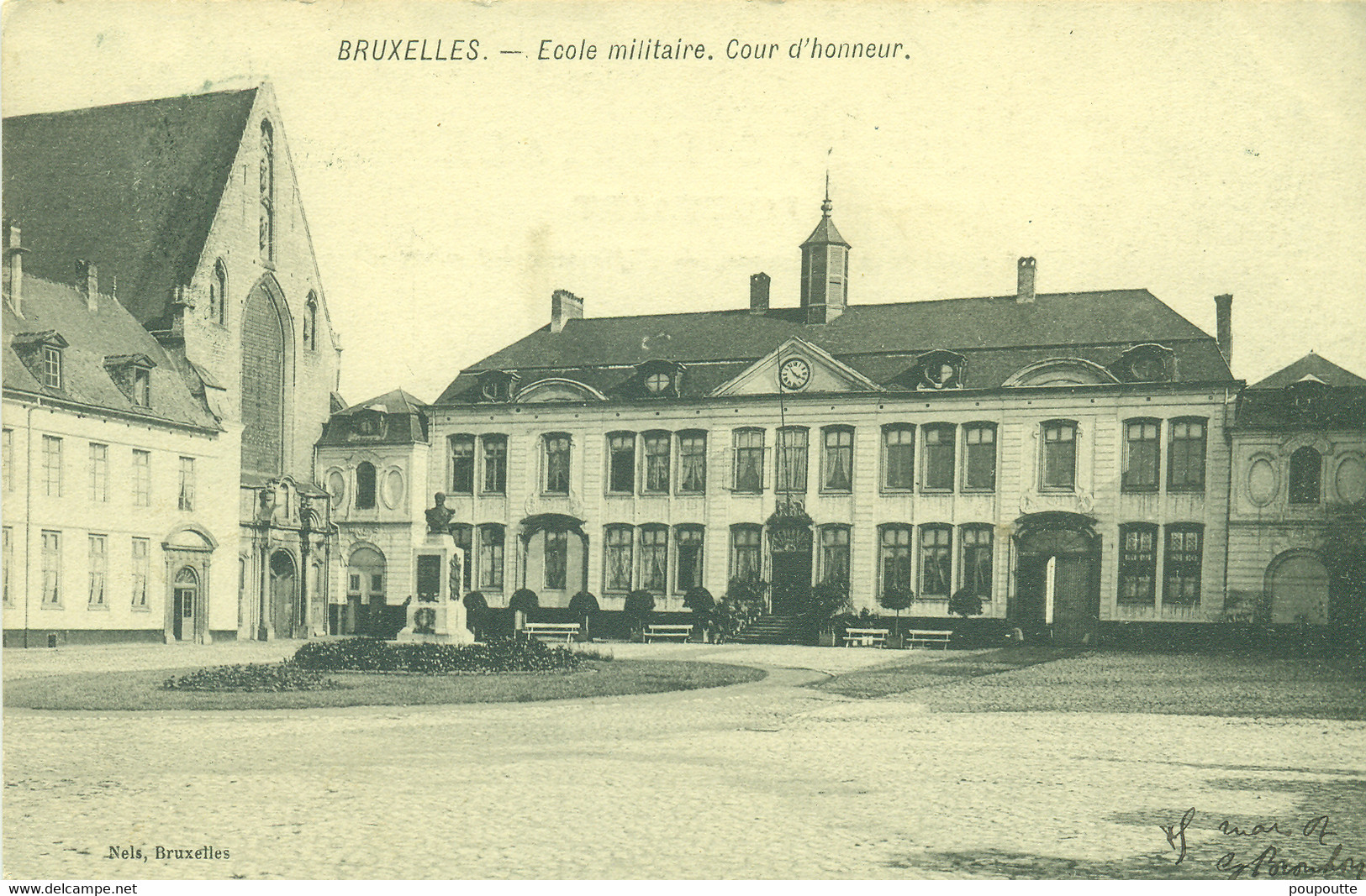 BRUXELLES. Ecole Militaire, Cour D'honneur. - Bildung, Schulen & Universitäten