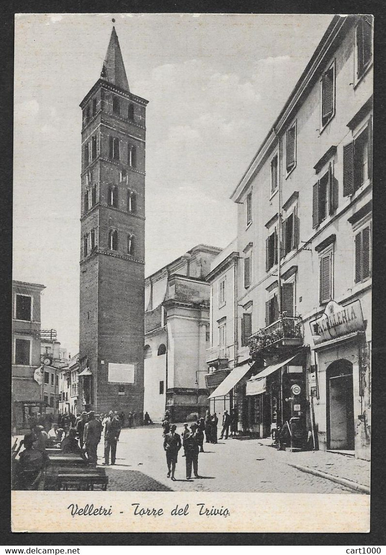 VELLETRI TORRE DEL TRIVIO VG. 1941 N°D495 - Velletri