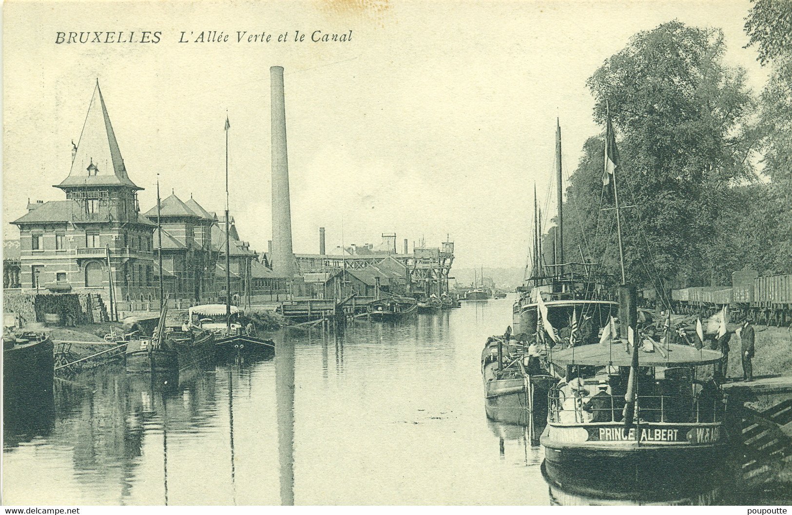 BRUXELLES. Allée Verte Et Le Canal - Navigazione