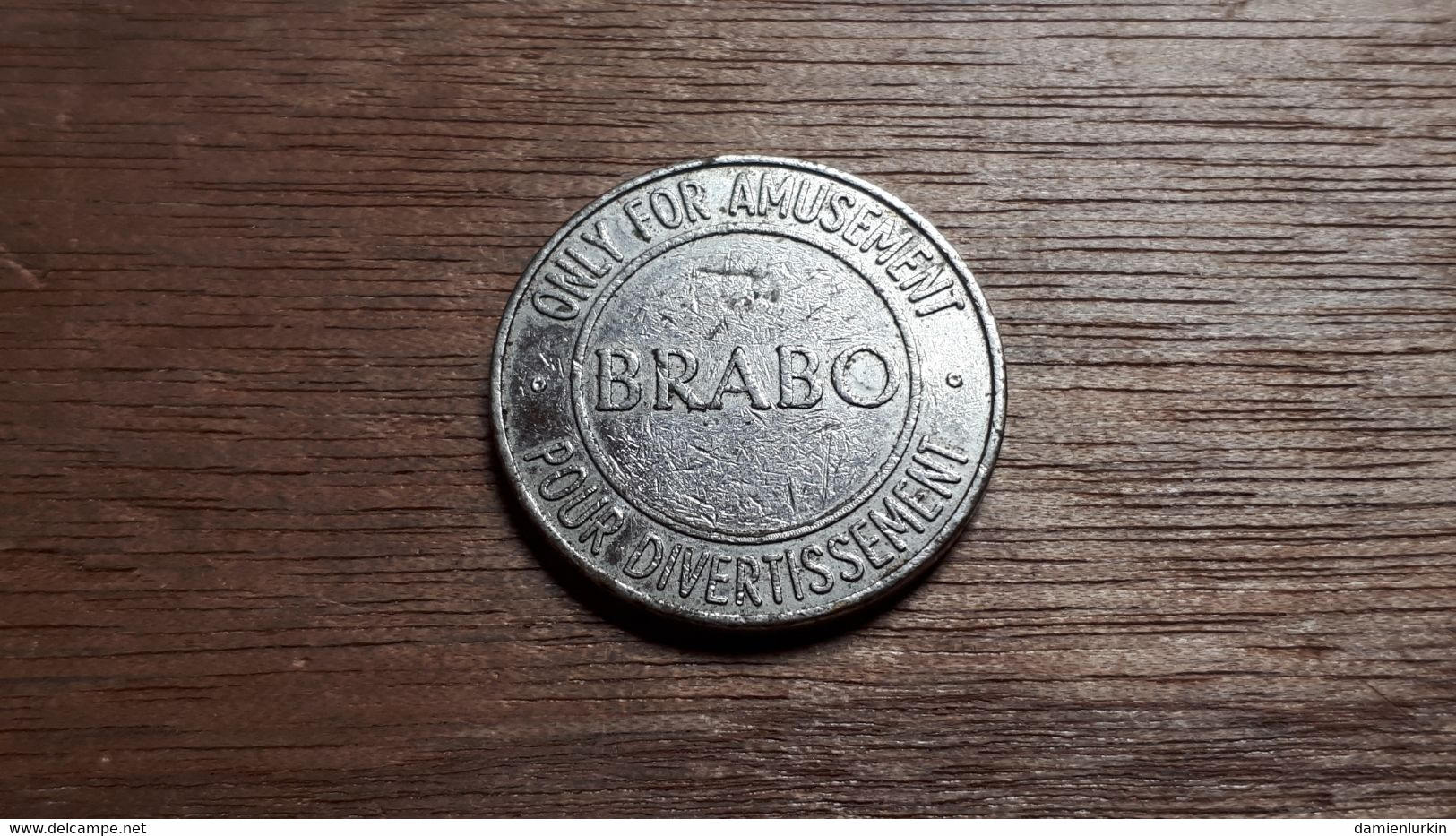 BELGIE BRABO MATIC GROUP CHARLIER 25MM 6.1GR MEDAILLESLAG - Casino