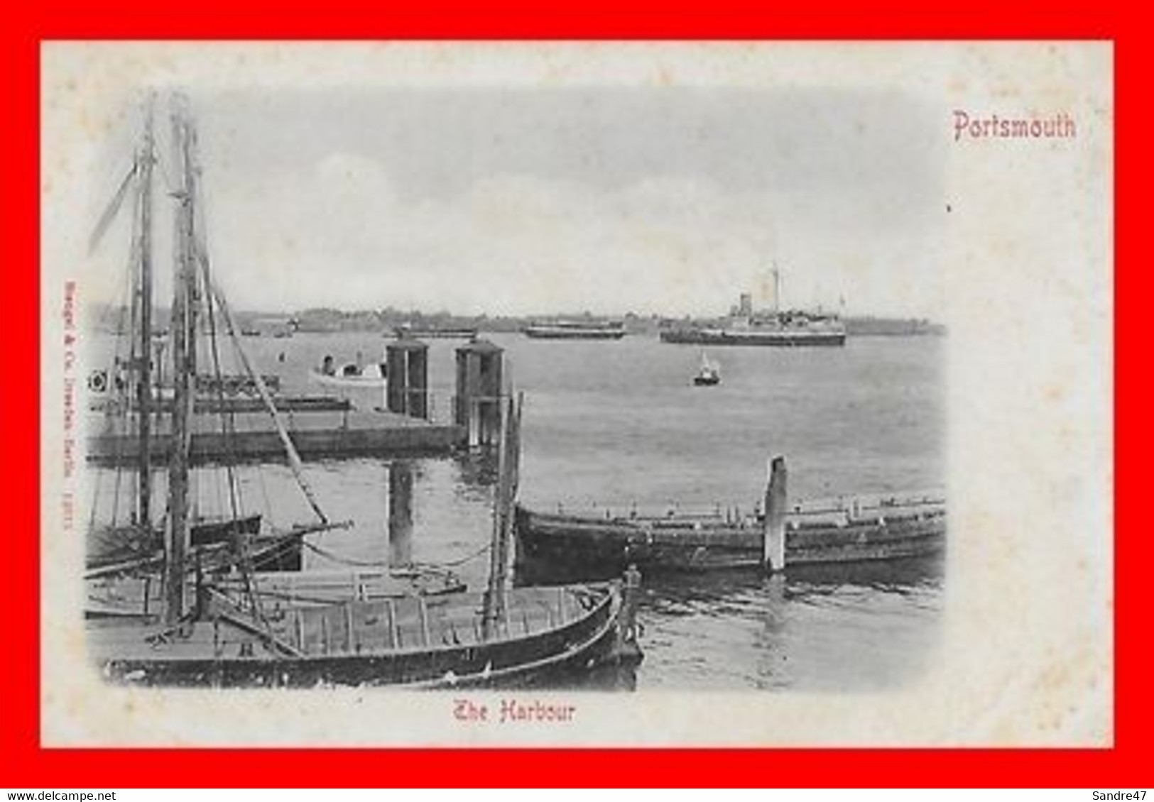 CPA  PORTSMOUTH (Angleterre)  The Harbour, Bateaux...*924 - Portsmouth