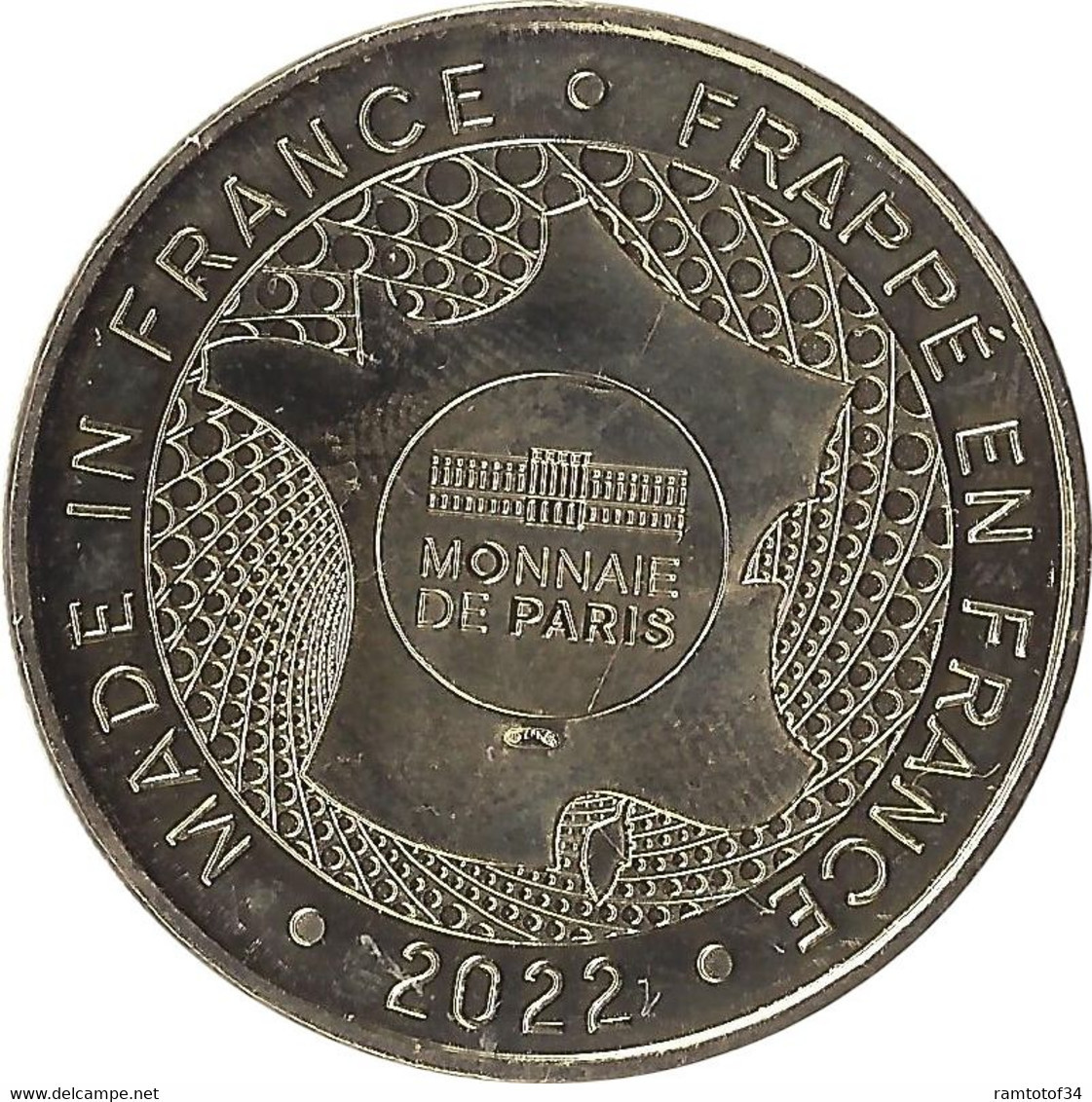 2022 MDP171 - CHAUMONT-SUR-LOIRE - Château De Chaumont 2 (face Simple) / MONNAIE DE PARIS - 2022