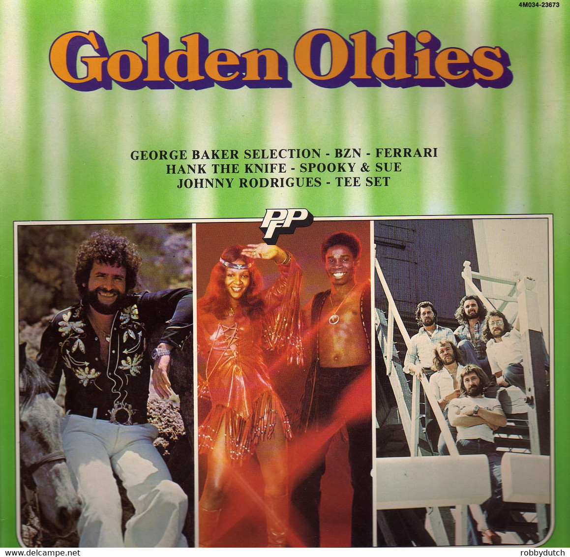 * LP *  GOLDEN OLDIES - GEORGE BAKER / HANK THE KNIFE / TEE-SET / FERRARI A.o. - Compilaciones
