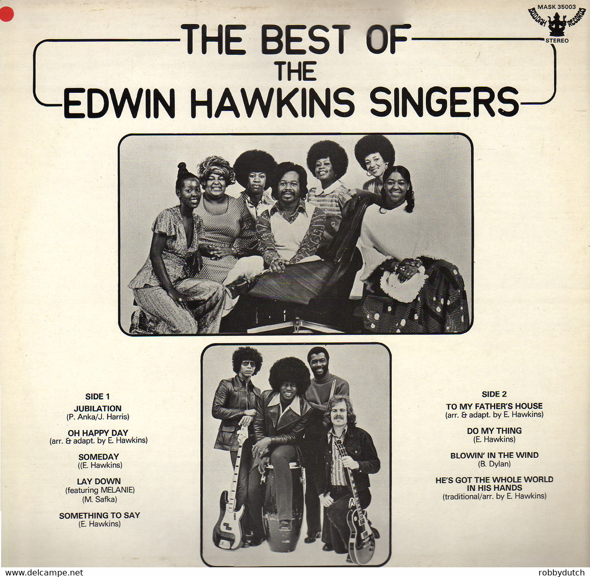 * LP *  THE BEST OF THE EDWIN HAWKINS SINGERS (Holland 1976) - Gospel En Religie