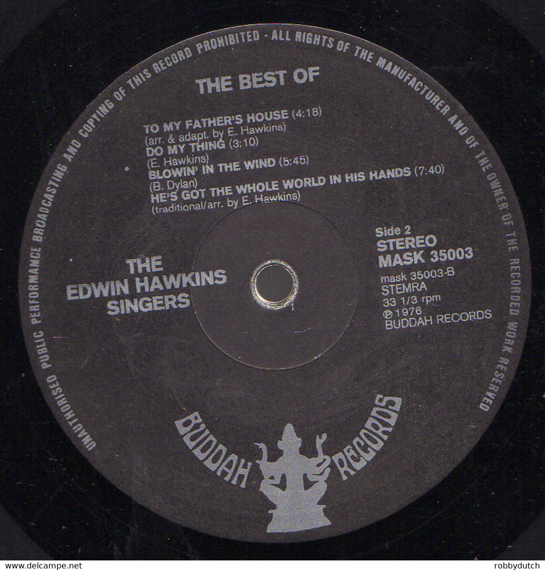 * LP *  THE BEST OF THE EDWIN HAWKINS SINGERS (Holland 1976) - Gospel En Religie