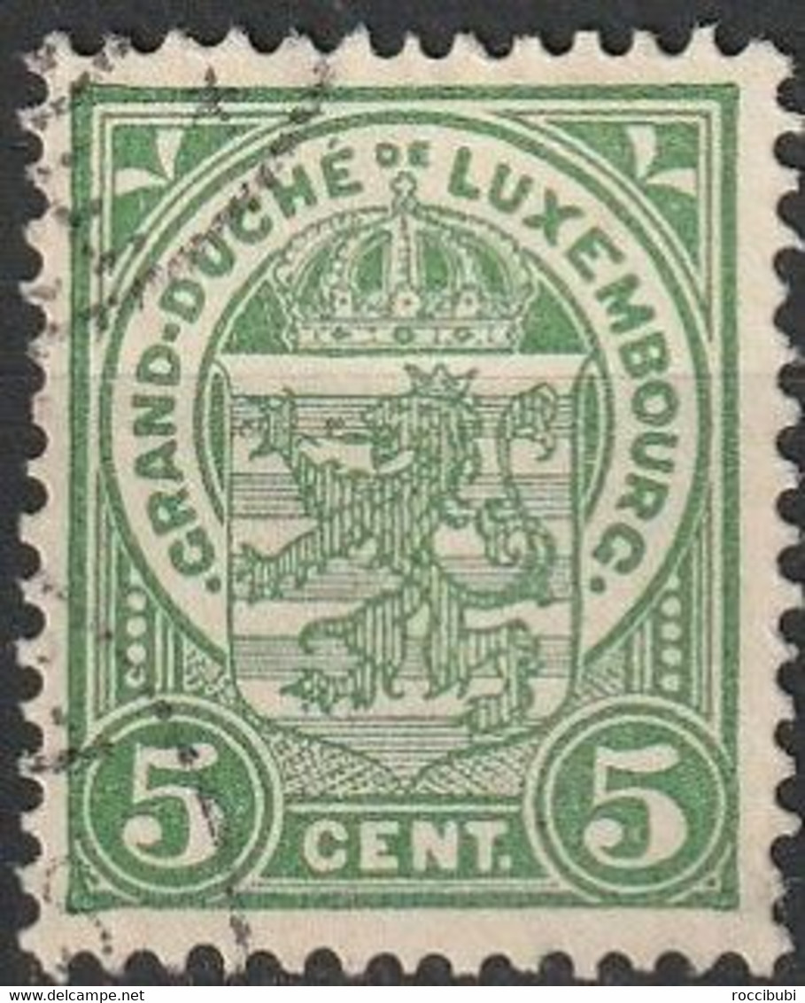 Mi. 87 O - 1907-24 Coat Of Arms