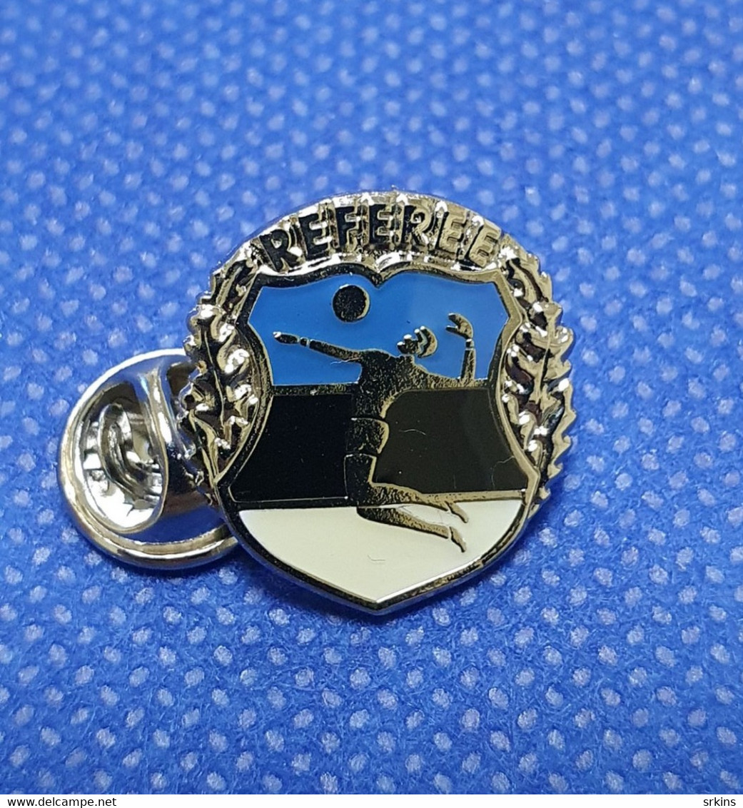 Official Badge Pin Estonia REFEREE Volleyball Federation Association - Volleyball