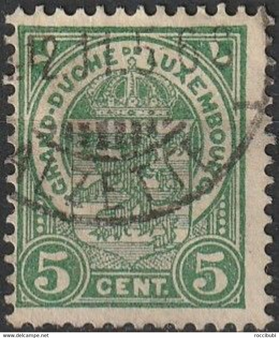 Mi. 87 O - 1907-24 Coat Of Arms