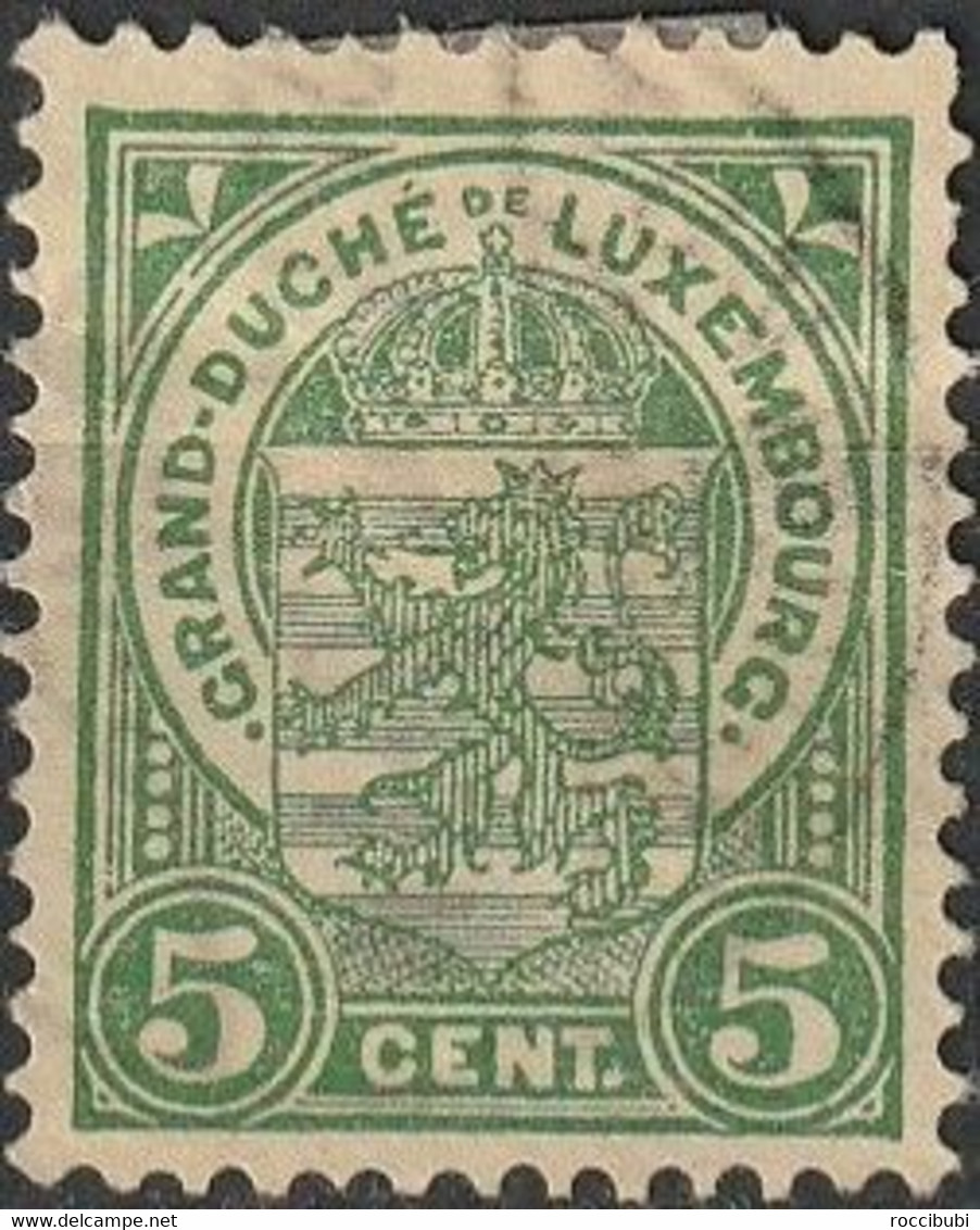 Mi. 87 O - 1907-24 Ecusson