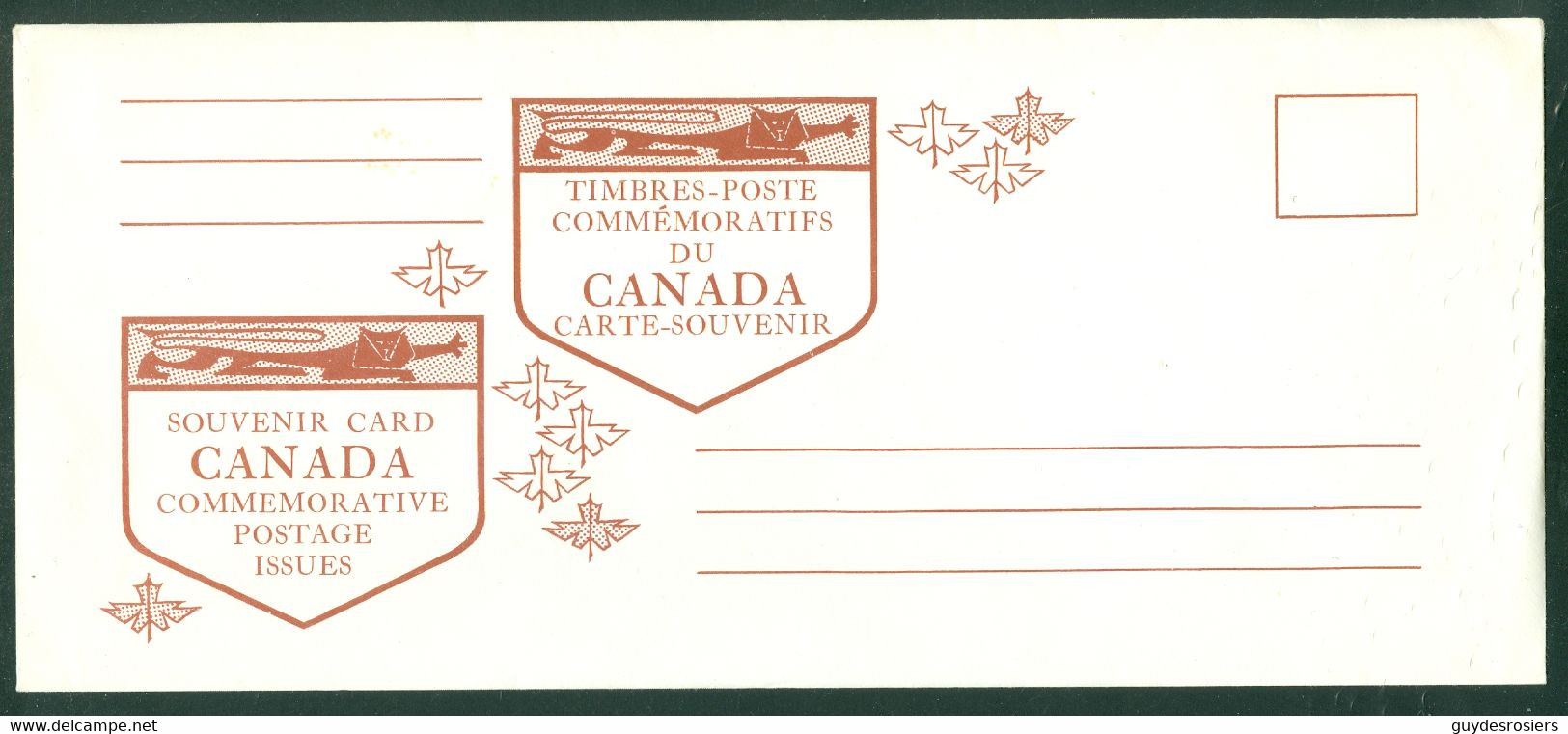 Histoire Du Canada En Timbres-poste / Canadian History In Postage Stamps; + Enveloppe (7554) - Storia Postale