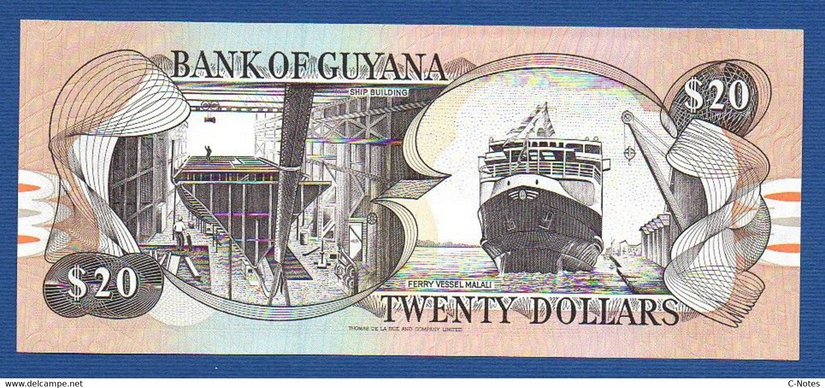 GUYANA - P.27(2) – 20 Dollars ND (1989) UNC Serie A/80 124692 - Guyana